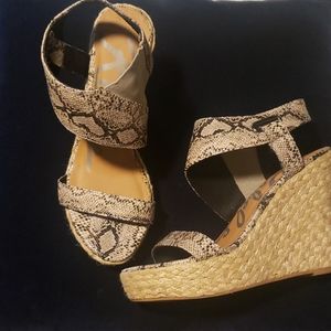 Wedge sandal
